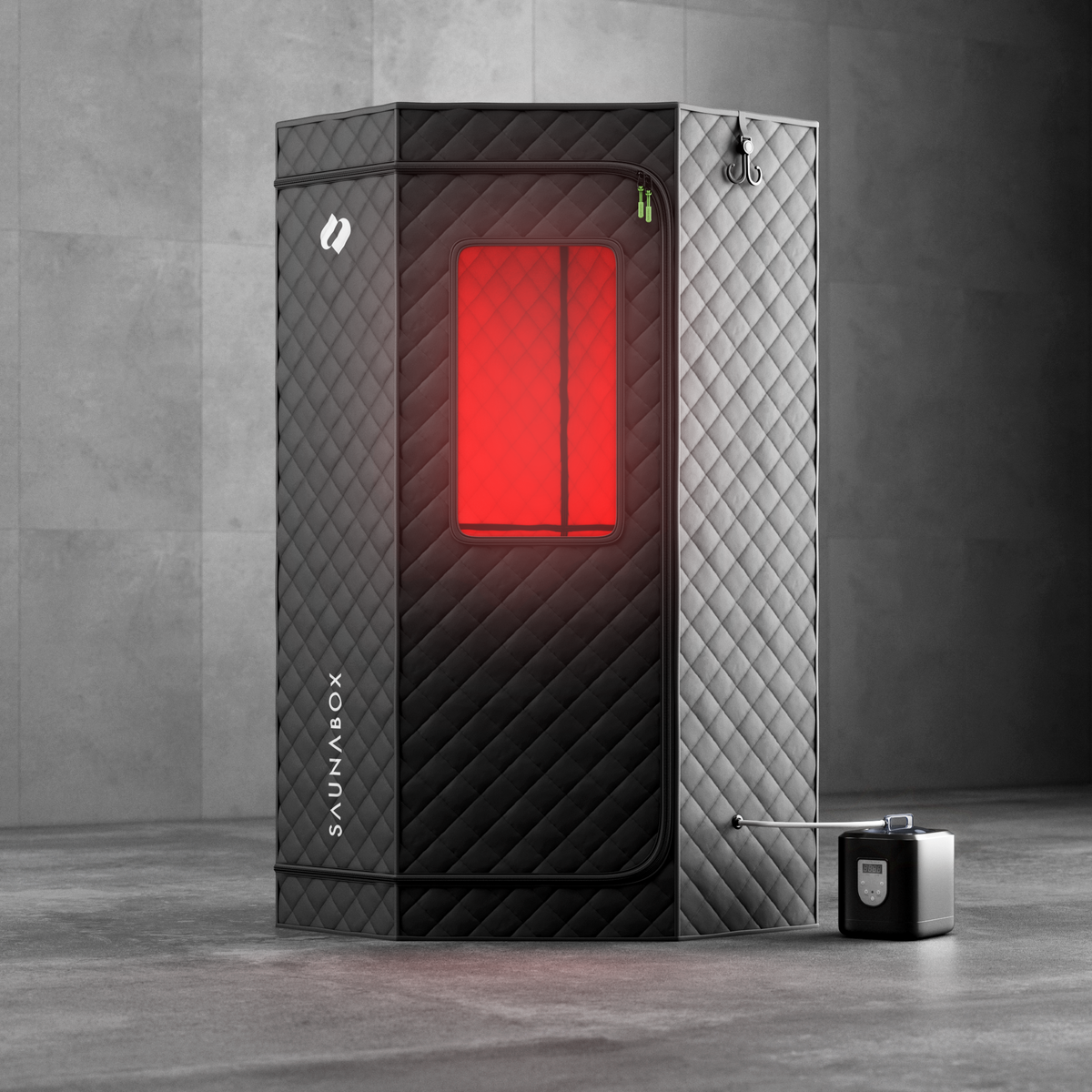 SaunaBox SmartSteam Pro Red Light Therapy Sauna – view 14