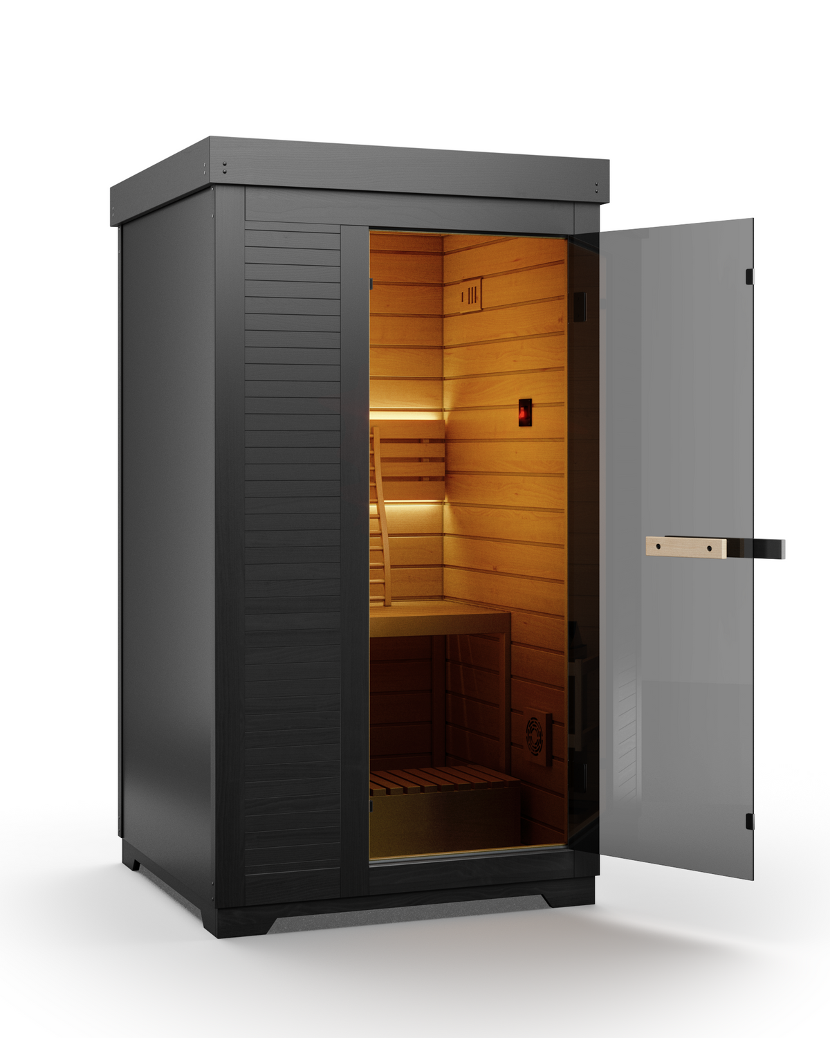 SaunaBox Forge 1-Person Traditional Finnish Sauna