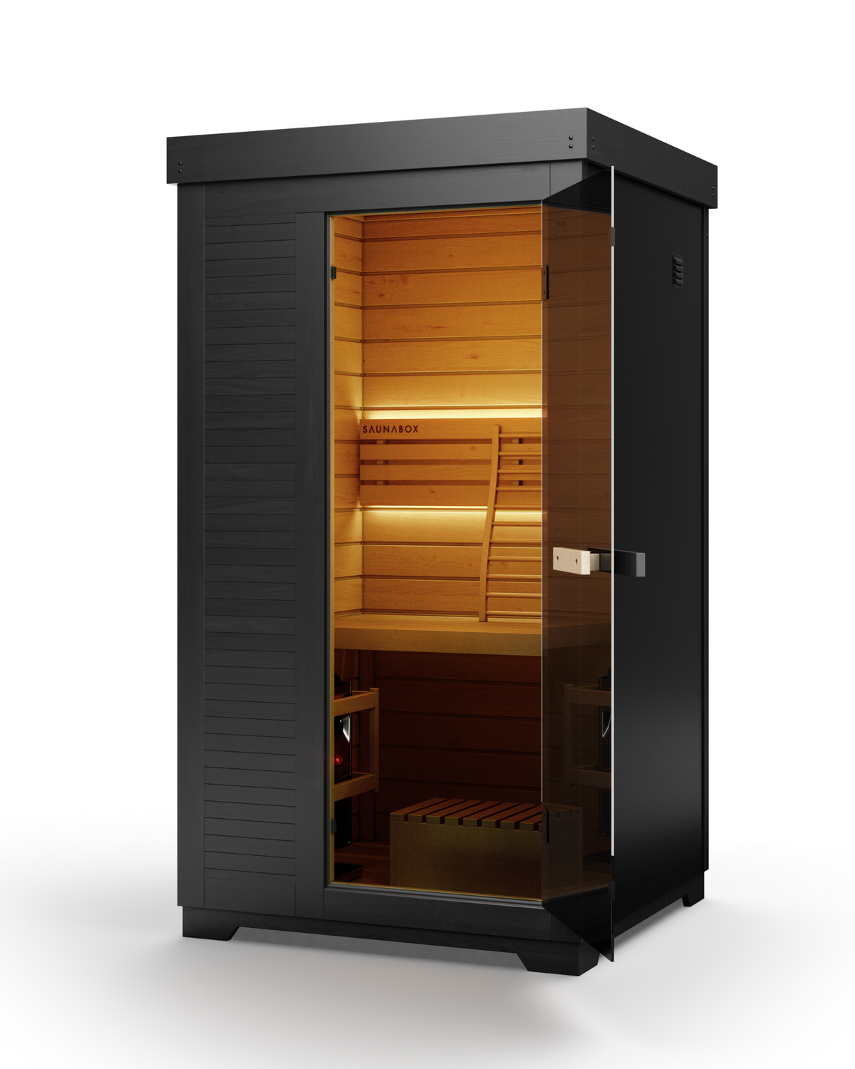 SaunaBox Forge 1-Person Traditional Finnish Sauna