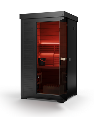 SaunaBox Forge 1-Person Traditional Finnish Sauna