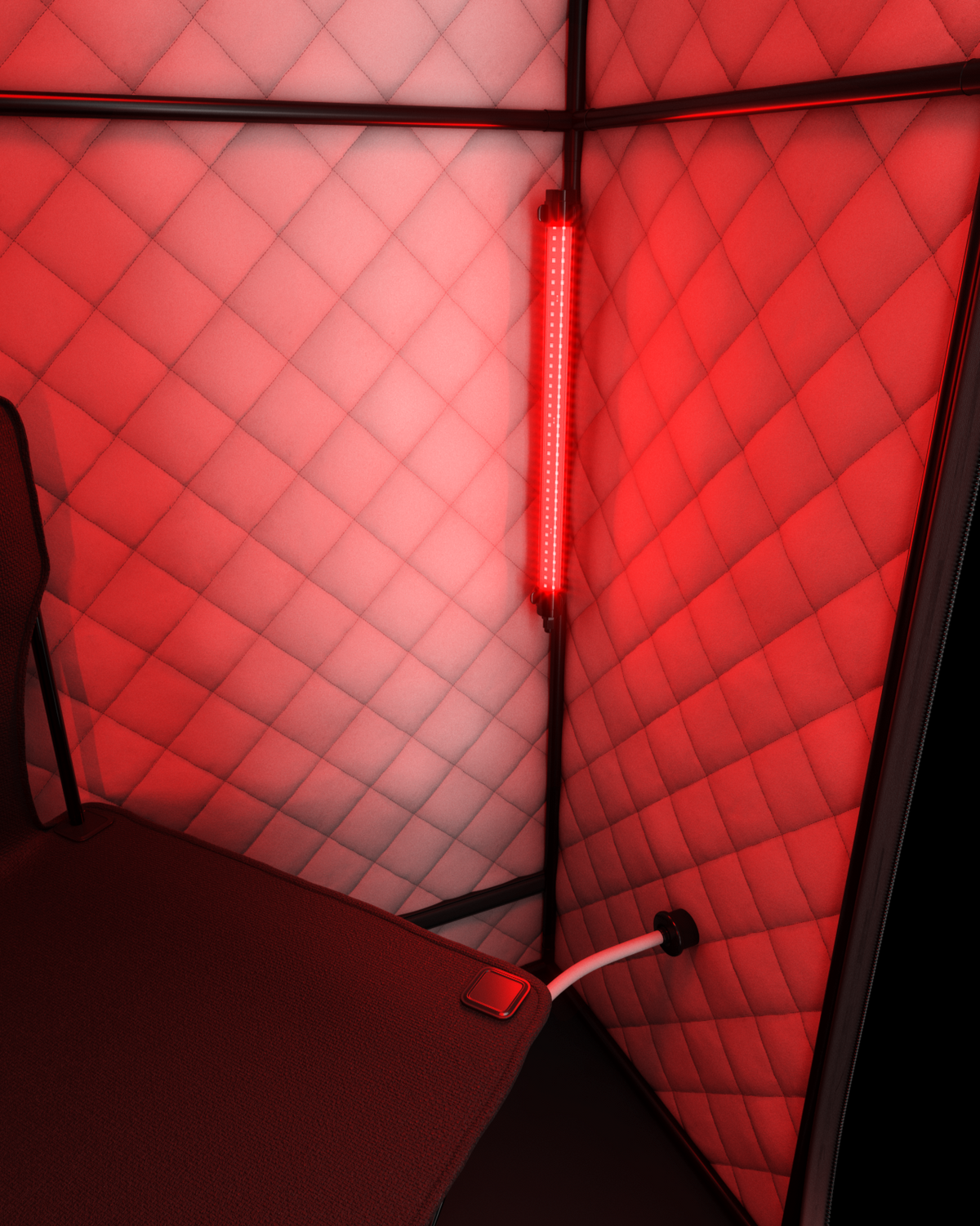 SaunaBox SmartSteam Pro Red Light Therapy Sauna – view 15