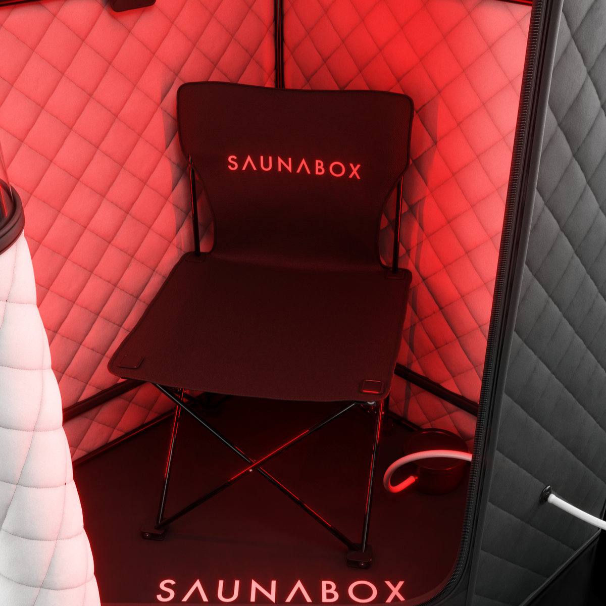 SaunaBox Red Light Wand Add-On for SmartSteam