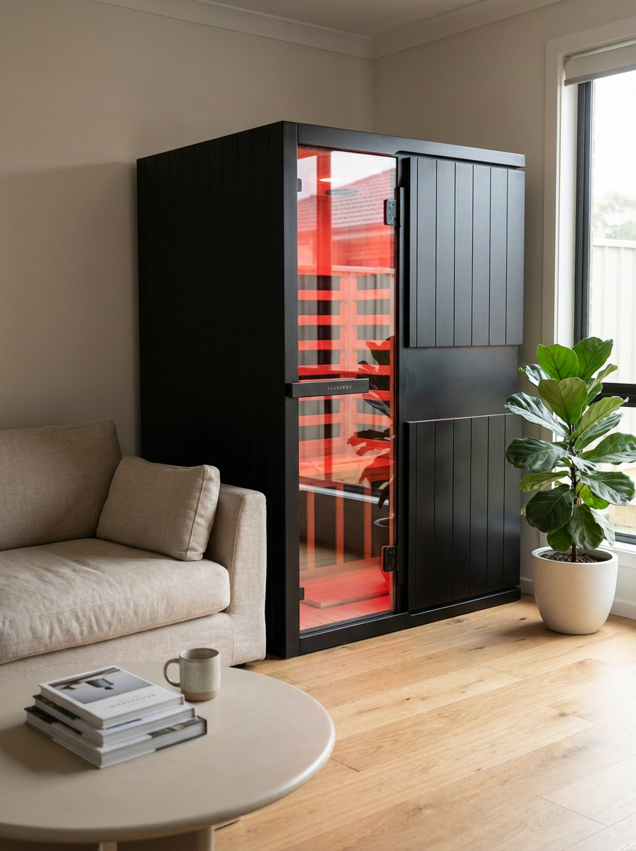 SaunaBox Solara 2-Person Full Spectrum Infrared Sauna