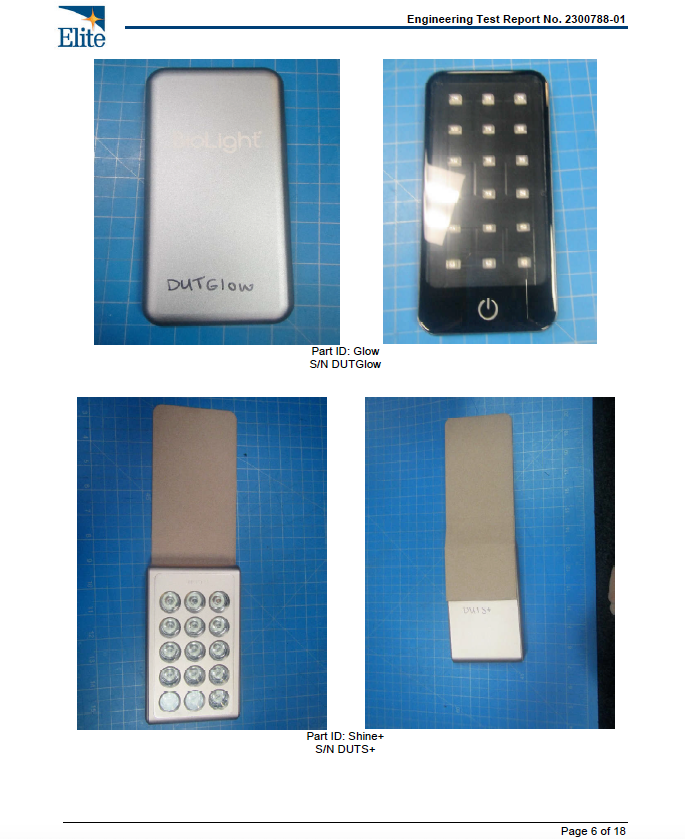BioLight Shine Handheld Red Light Therapy Device