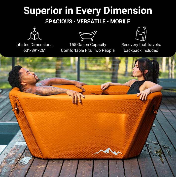 Cold recovery in limited-edition Longhorn burnt orange.