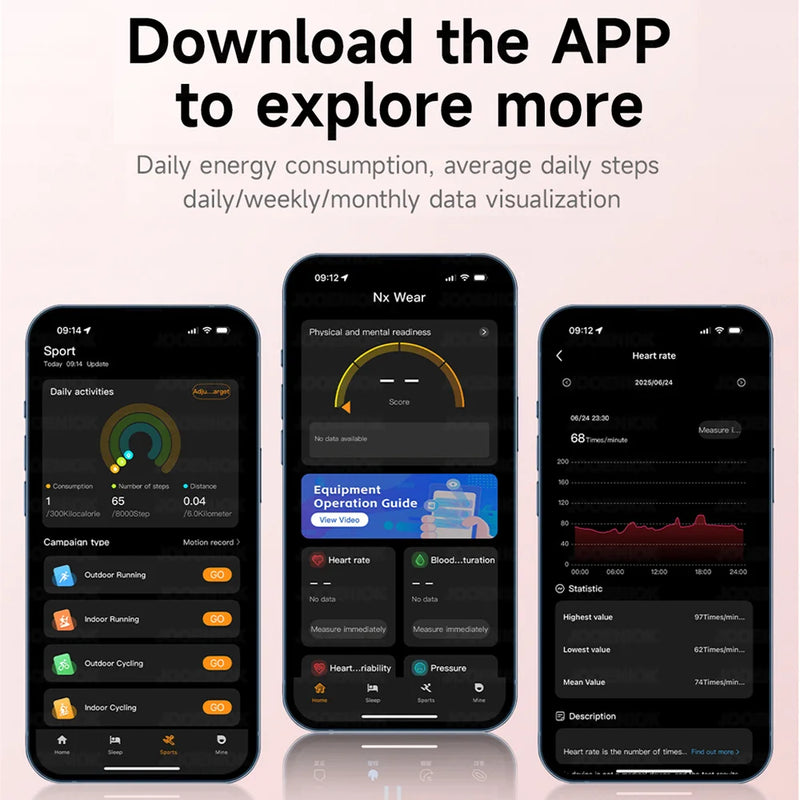 Sleep & Fitness Tracking Smart Bracelet