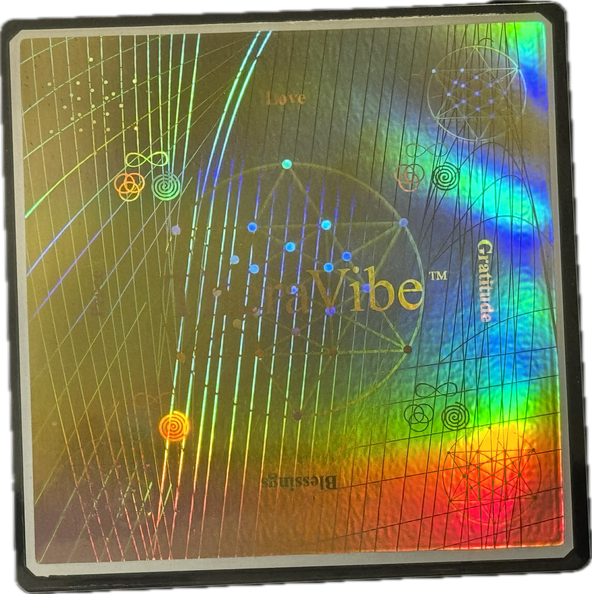 Therasage TheraVibe 6x6 Card, Energy