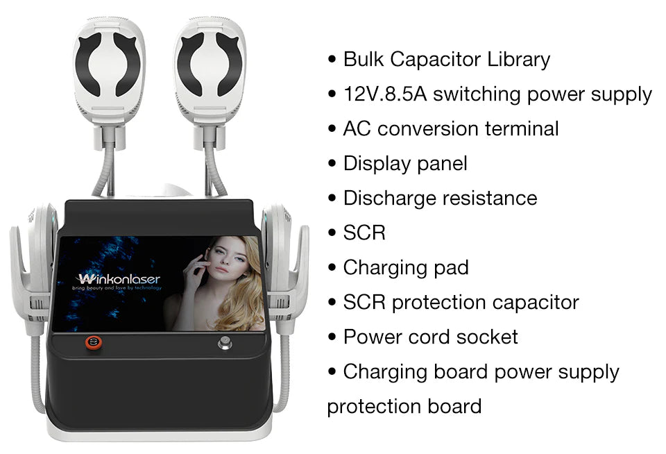 Winkonlaser Renasculpt FE90 Portable Emshape Body Contouring Machine