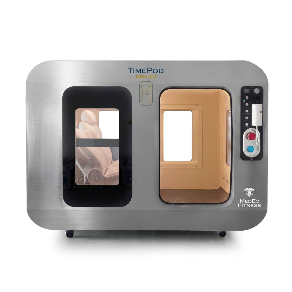 MedEq TimePod Ultra 2 Two-Person 2.0 ATA Hard-Shell Hyperbaric Chamber