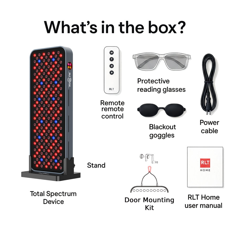 RLT Home Total Spectrum COMPACT Red Light Therapy Panel