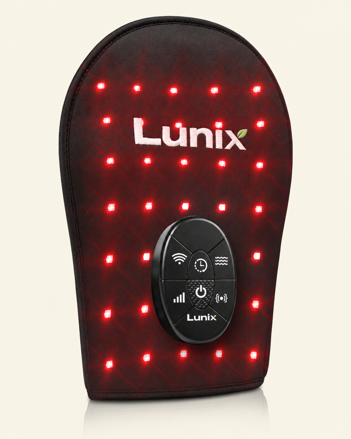Lunix LX23 Red Light Hand Device, Charcoal Black