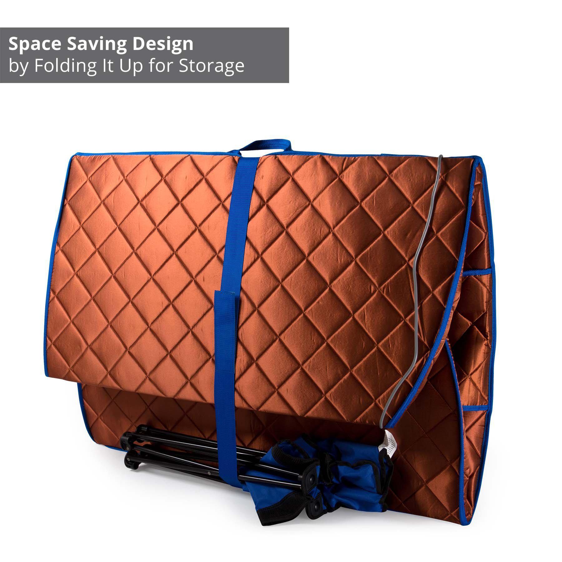 Durasage Copper Large Portable Low EMF Infrared Sauna