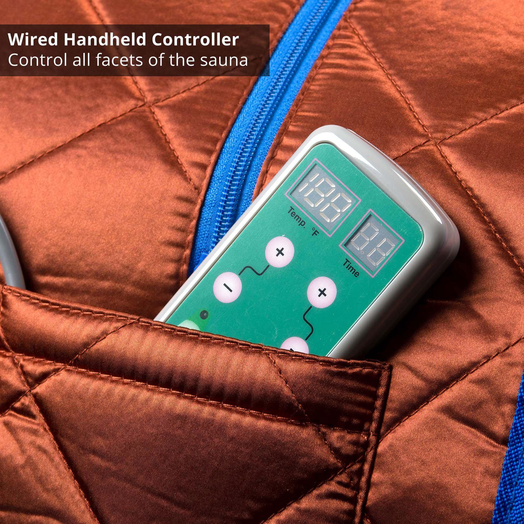 Durasage Copper Large Portable Low EMF Infrared Sauna