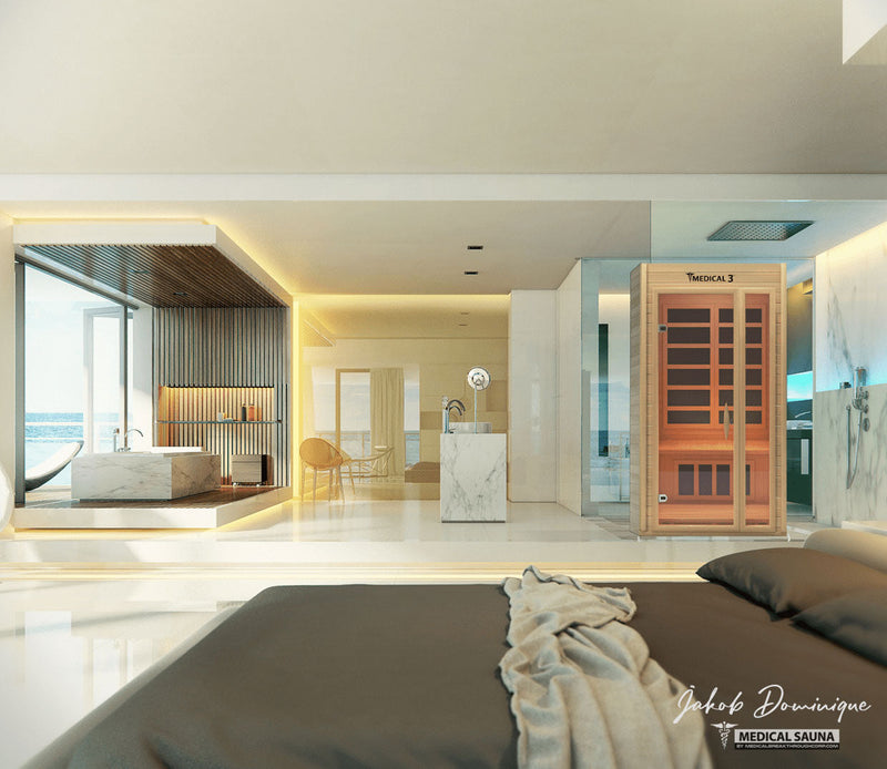 Medical Sauna 1 Person Infrared Sauna Medical 3