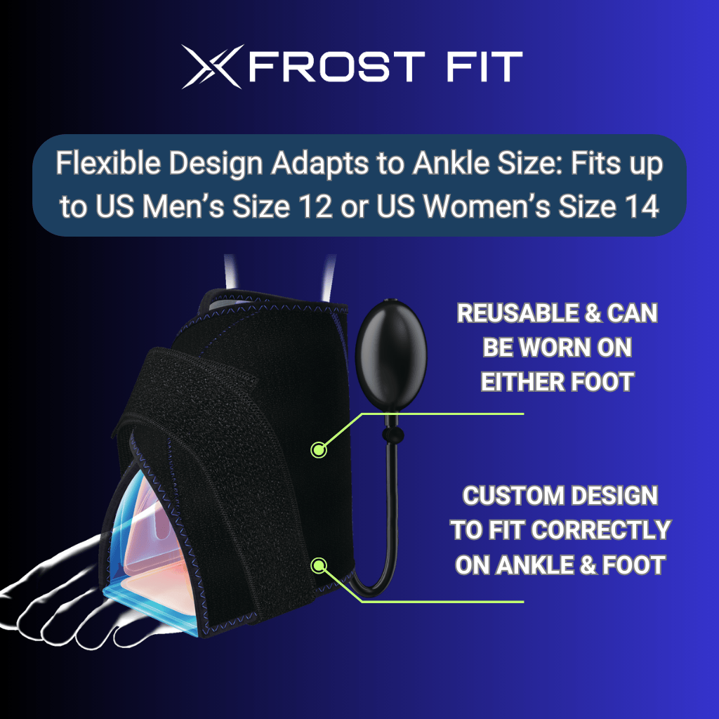 Frost Fit Compression Ankle 3-in-1 Recovery Wrap