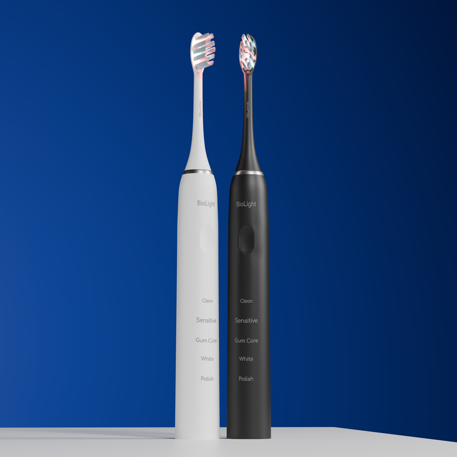Blue light bacteria reduction