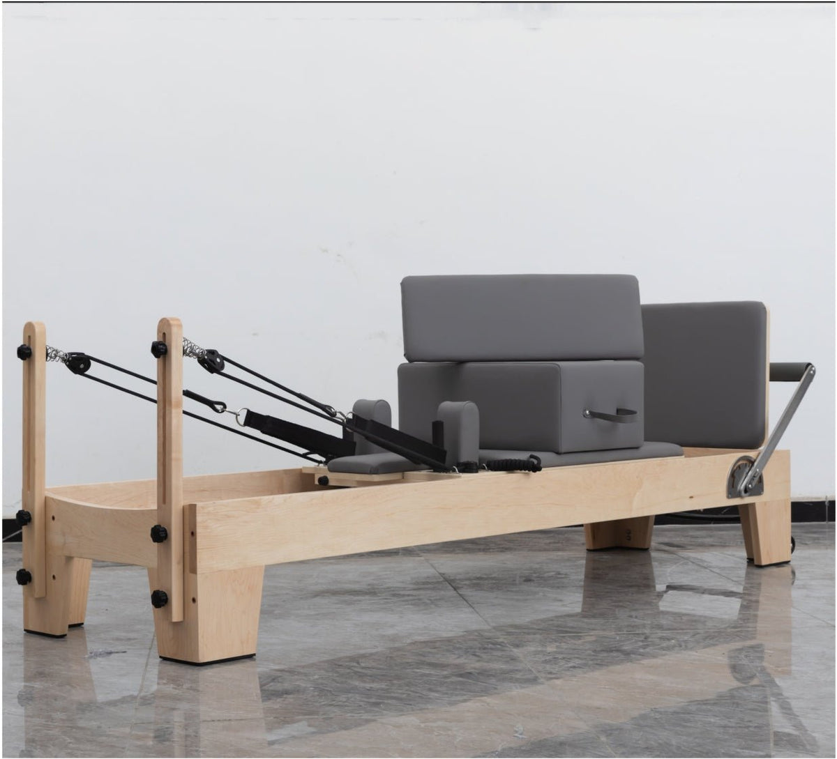 MedEq Classic Wooden Pilates Reformer (Studio-Grade Oak)