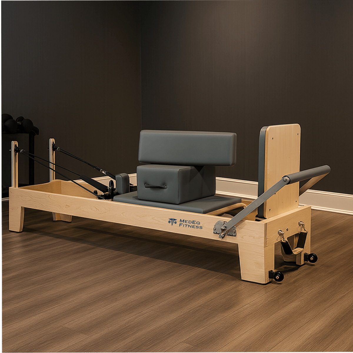 MedEq Classic Wooden Pilates Reformer (Studio-Grade Oak)
