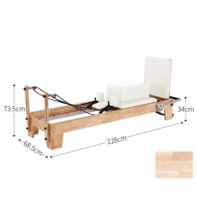 MedEq Classic Wooden Pilates Reformer (Studio-Grade Oak)