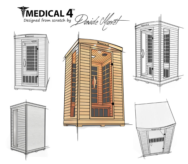 Medical Sauna 2 Person Infrared Sauna Medical 4