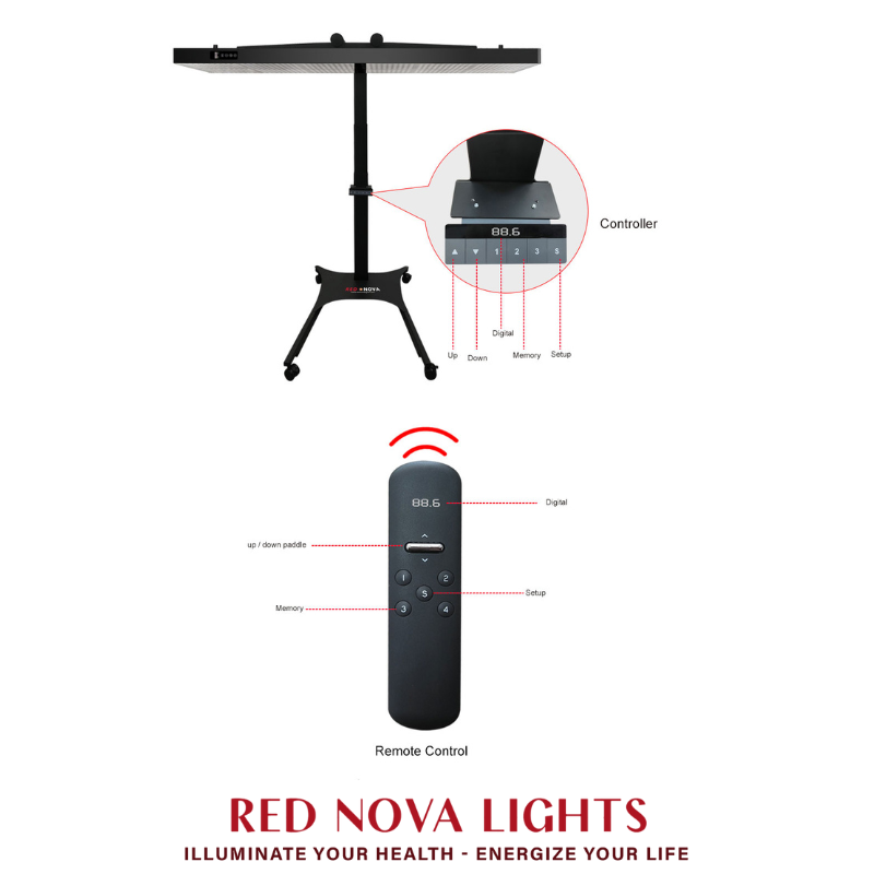 Red Nova Lights Premium Electric Mobile Stand (RNL900 and RNL1500)