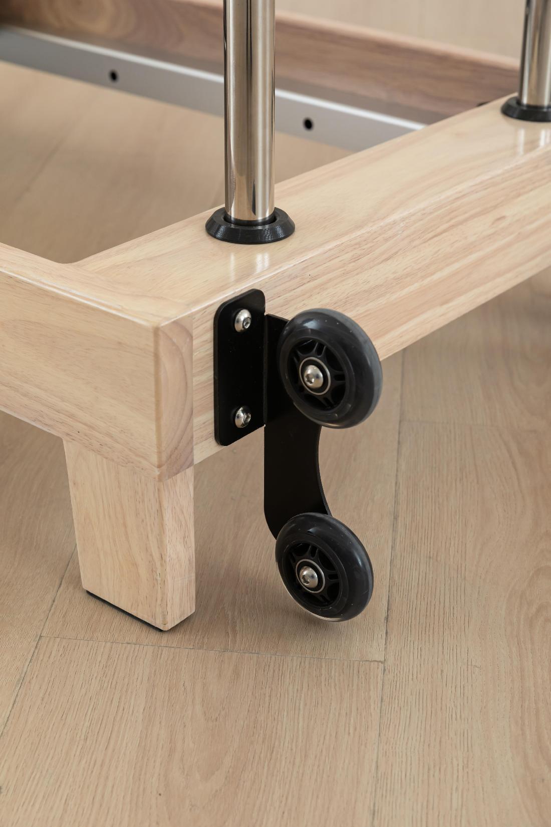 MedEq DCF-01 Folding Solid Oak Pilates Reformer