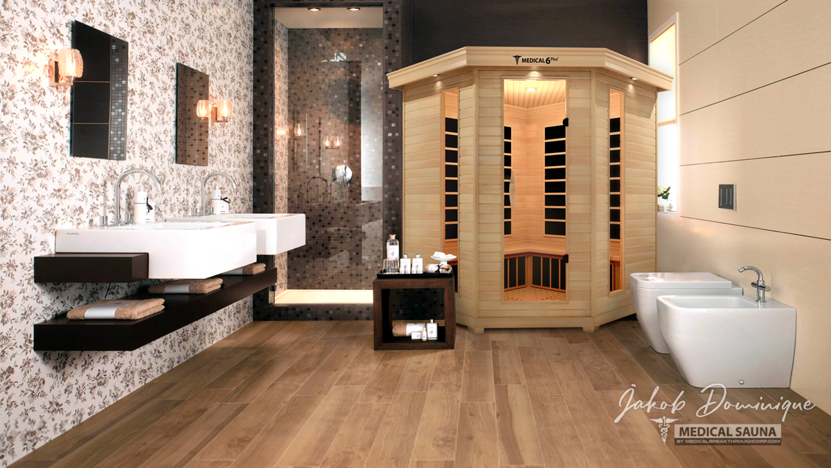 Medical Sauna 4-6 Person Full Spectrum Infrared Sauna (Medical 6)