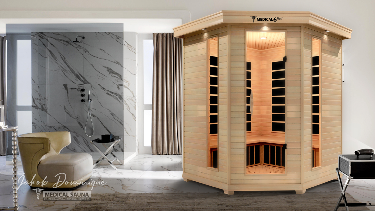 Medical Sauna 4-6 Person Full Spectrum Infrared Sauna (Medical 6)