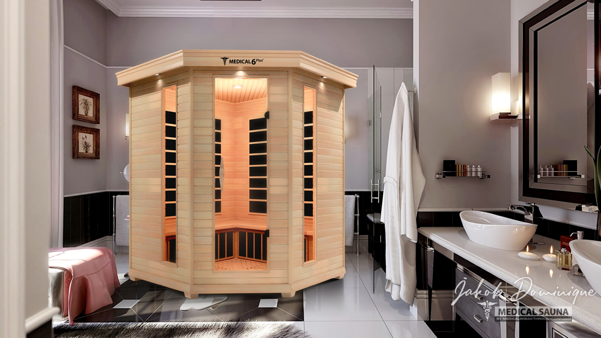 Medical Sauna 4-6 Person Full Spectrum Infrared Sauna (Medical 6)