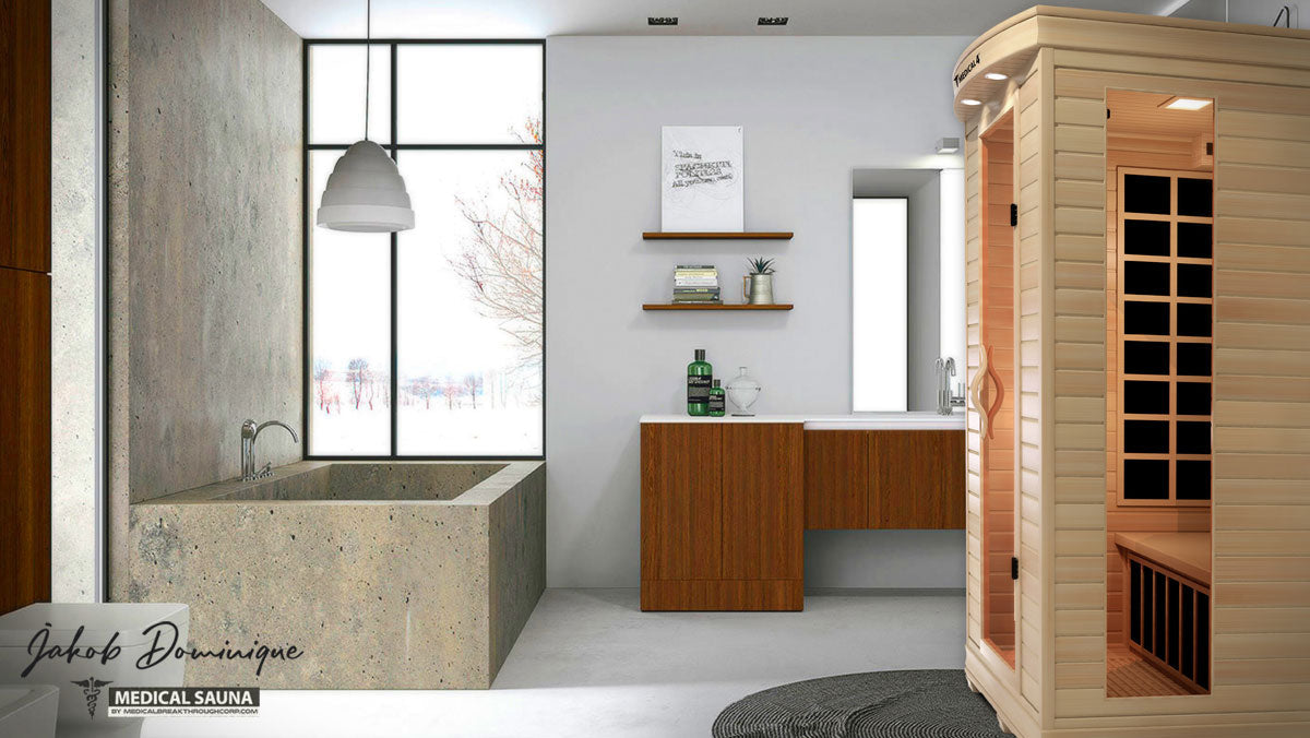 Medical Sauna 2 Person Full Spectrum Infrared Sauna (Medical 4)