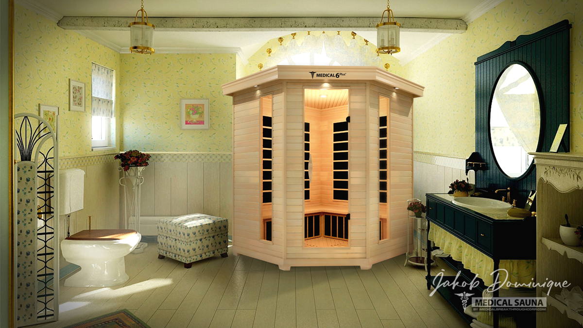 Medical Sauna 4-6 Person Full Spectrum Infrared Sauna (Medical 6)