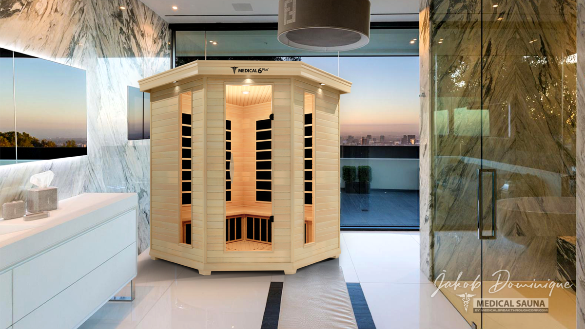Medical Sauna 4-6 Person Full Spectrum Infrared Sauna (Medical 6)