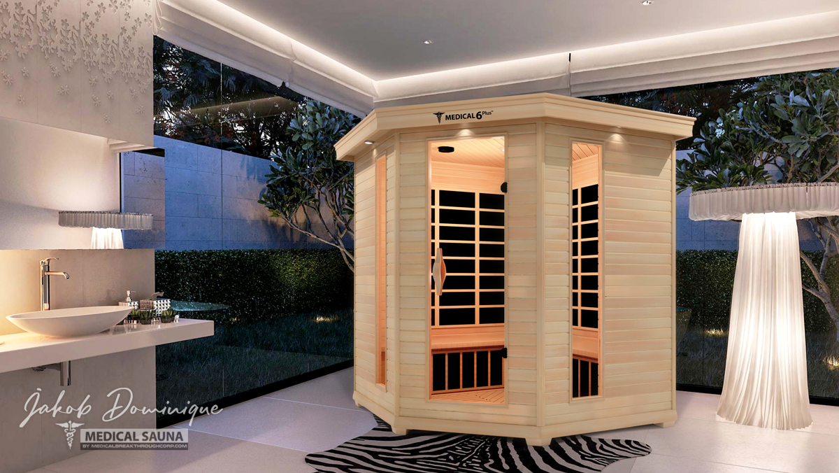 Medical Sauna 4-6 Person Full Spectrum Infrared Sauna (Medical 6)