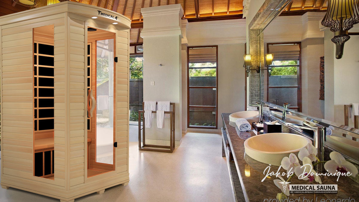 Medical Sauna 2 Person Full Spectrum Infrared Sauna (Medical 4)