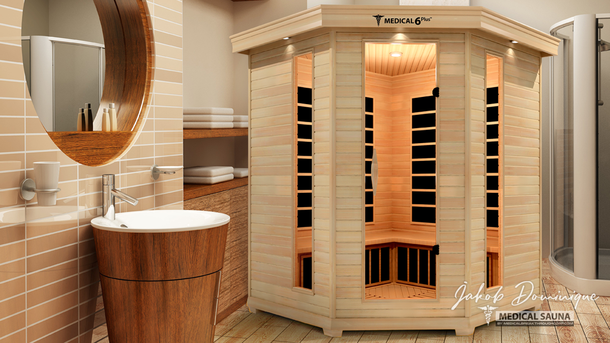 Medical Sauna 4-6 Person Full Spectrum Infrared Sauna (Medical 6)