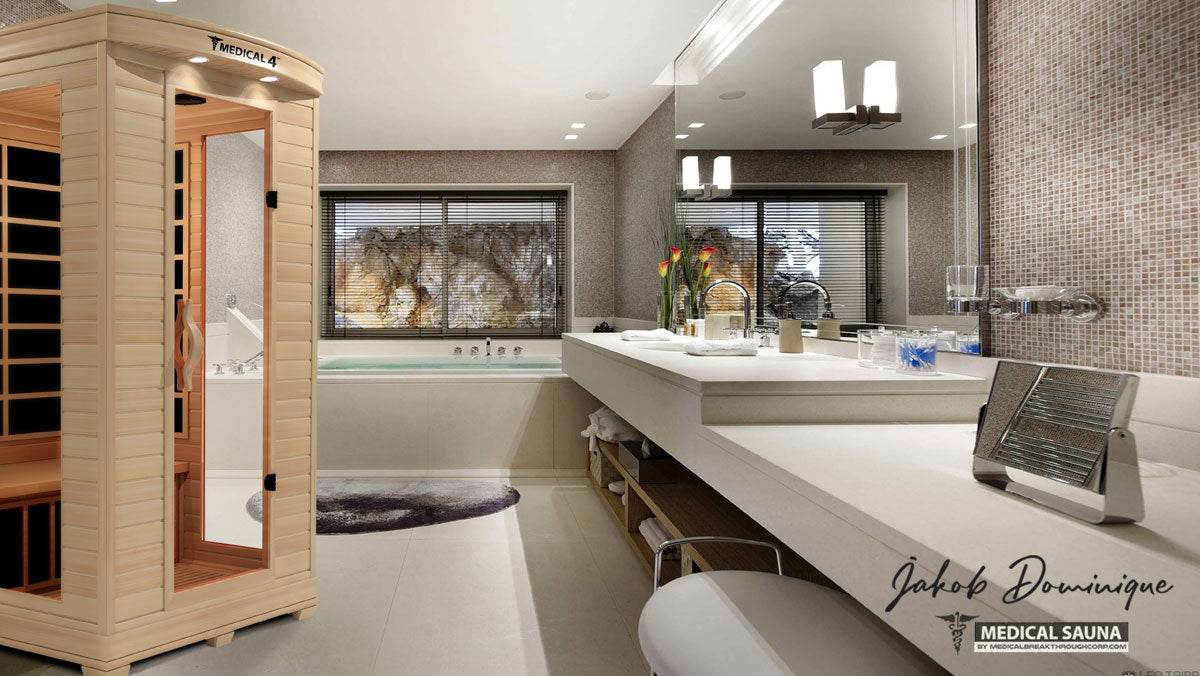 Medical Sauna 2 Person Full Spectrum Infrared Sauna (Medical 4)