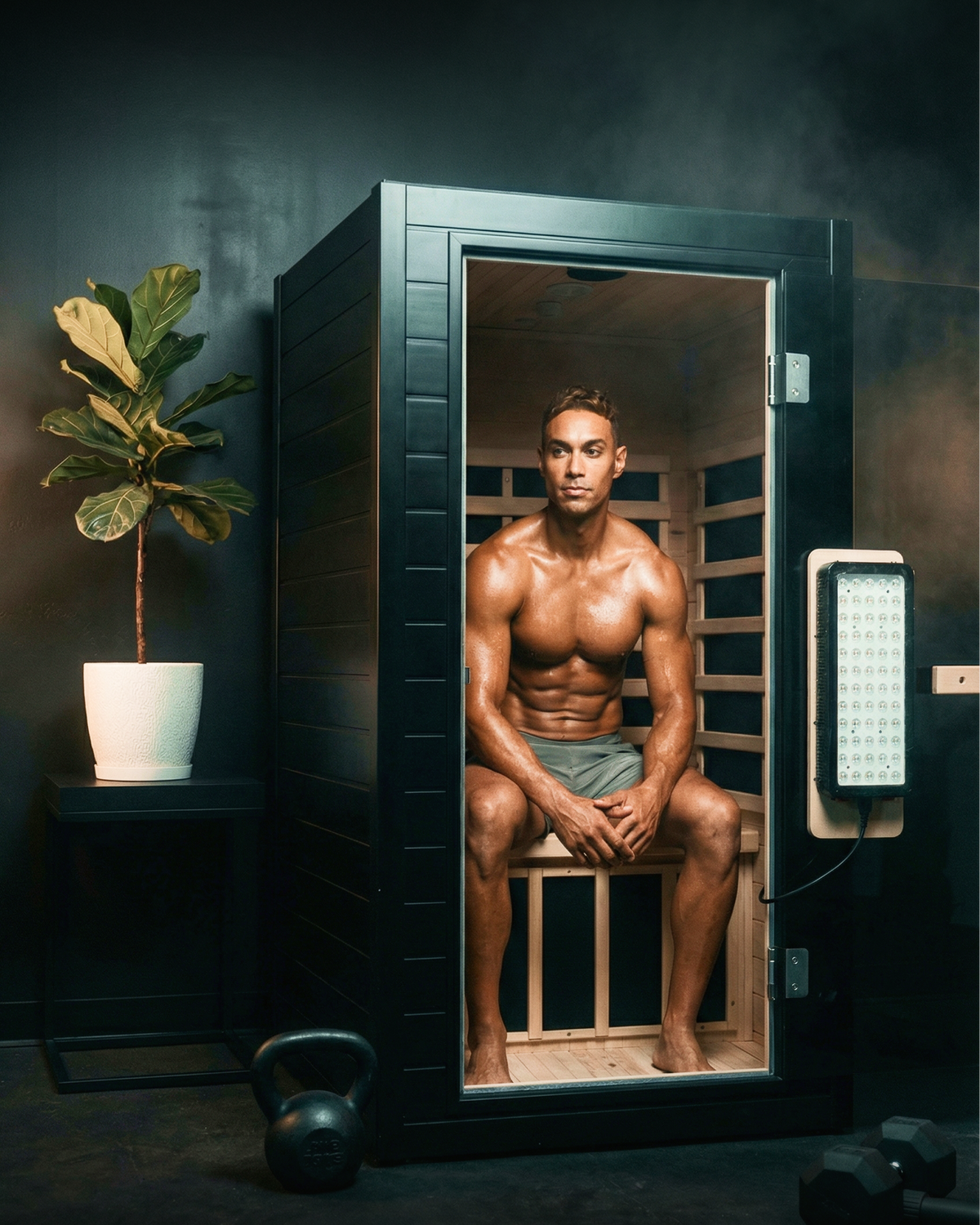 SaunaBox Solara Full Spectrum Infrared Sauna – view 6