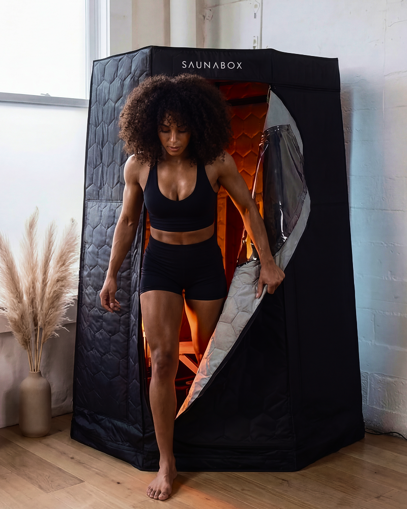 SaunaBox Pulse PRO Infrared Sauna with Red Light Therapy