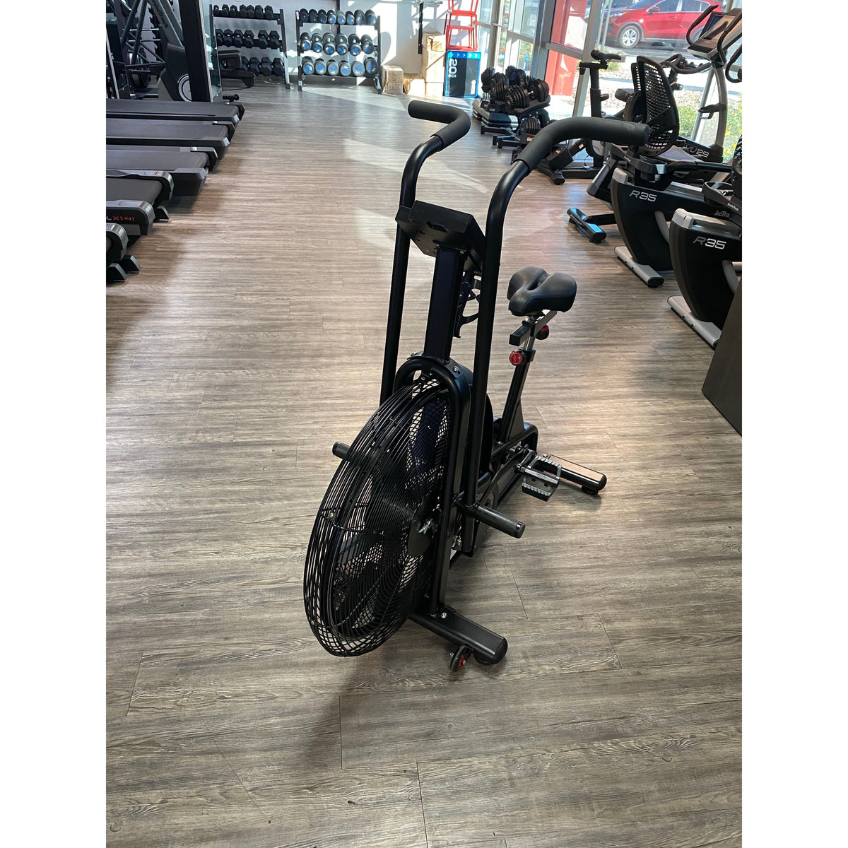 Sports & Fitness Exchange Air Bike with Dual Moving Arms
