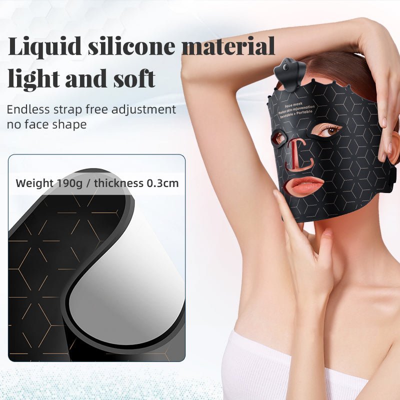 LumyHealth LED Red Light Therapy Crown Face Mask