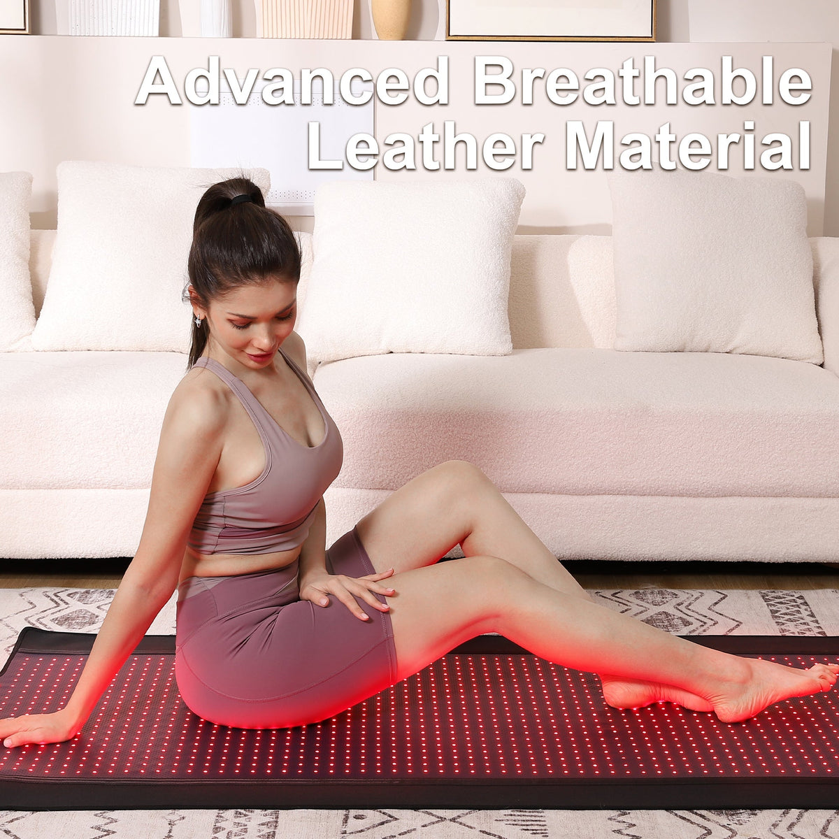 LUMYHEALTH Dual-Pulse Red Light Therapy Mat