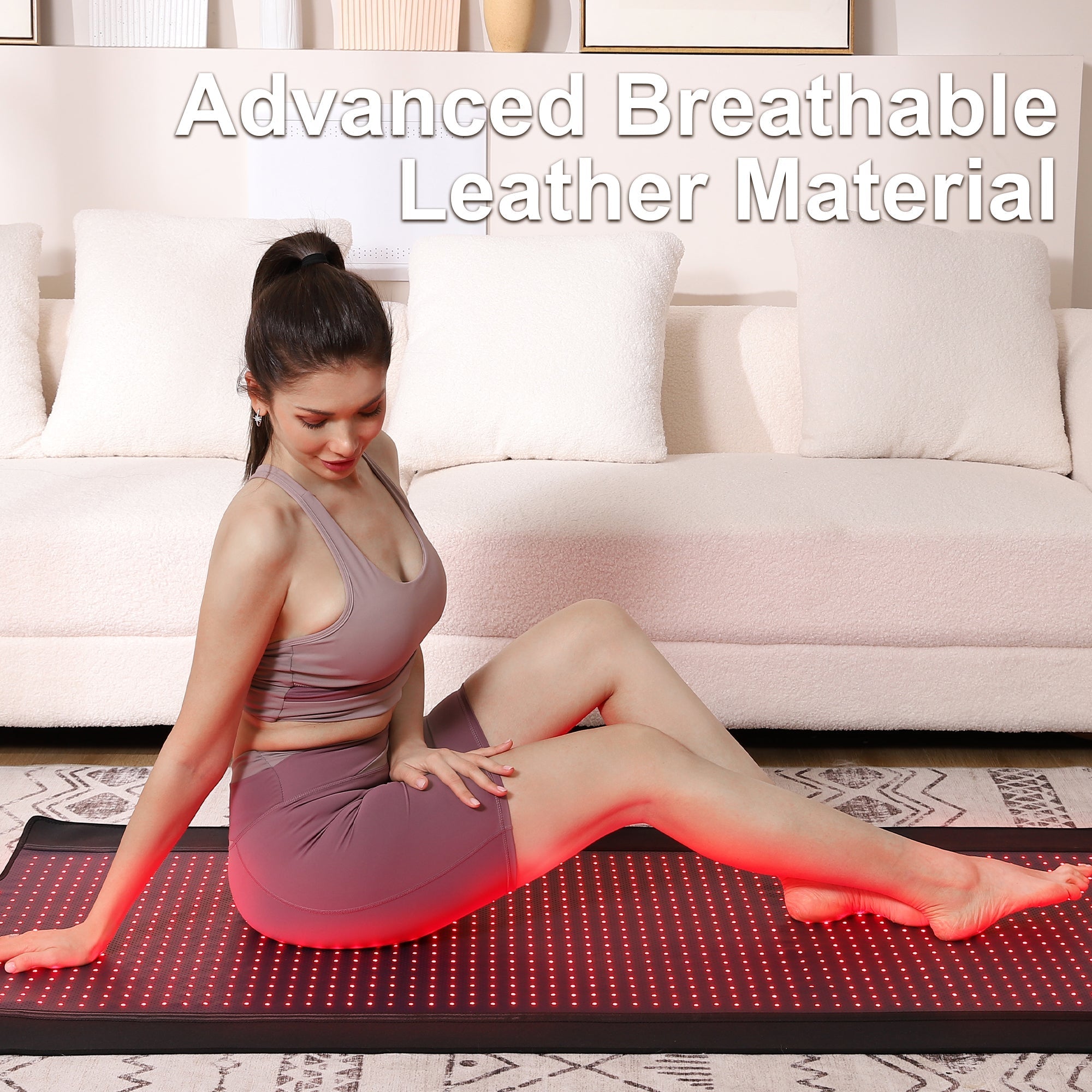 LUMYHEALTH Dual-Pulse Red Light Therapy Mat