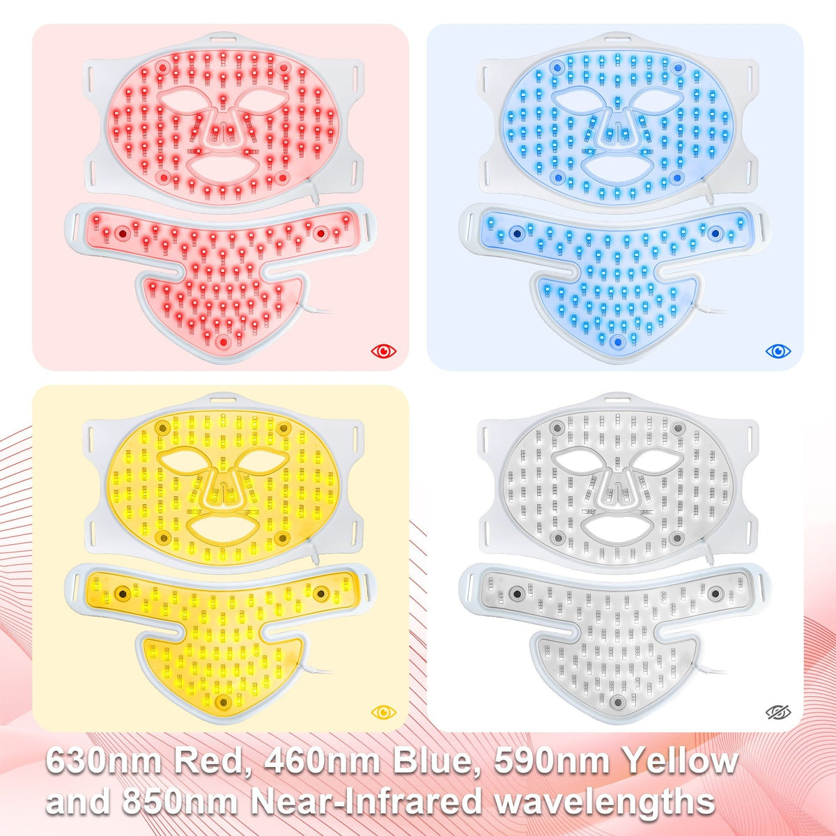LumyHealth IceGlow LED Facial and Neck Mask