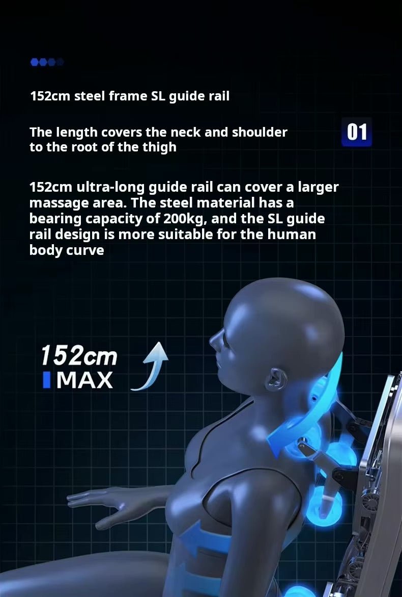 MedEq Recovery C79 SL-Track Massage Chair