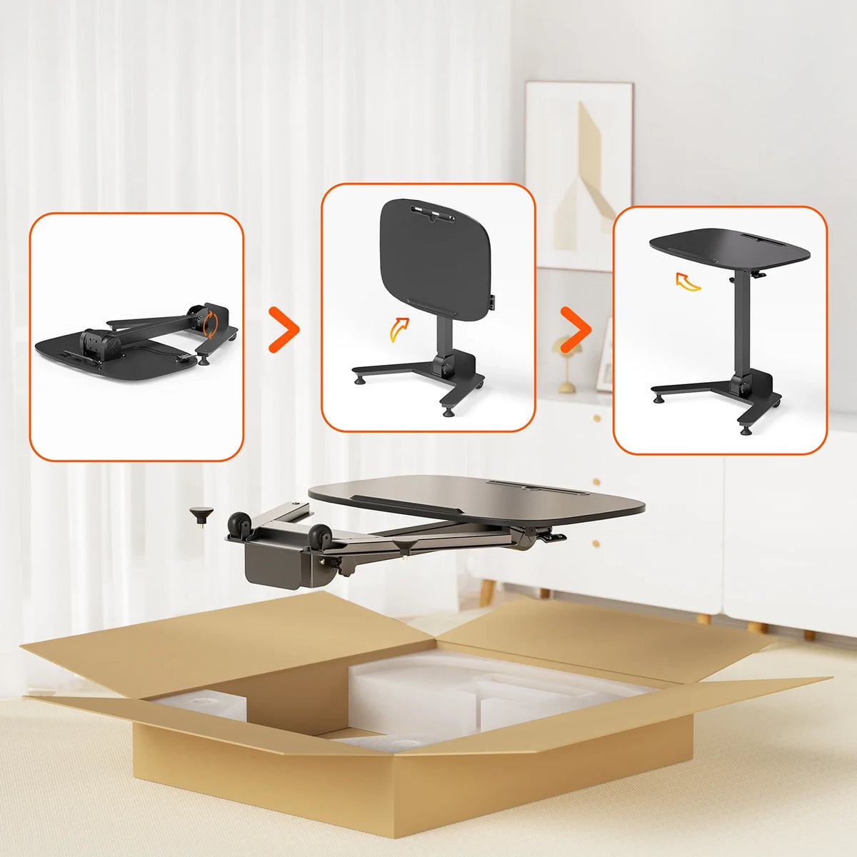 WalkingPad ETD5 Mobile Folding Pneumatic Standing Desk