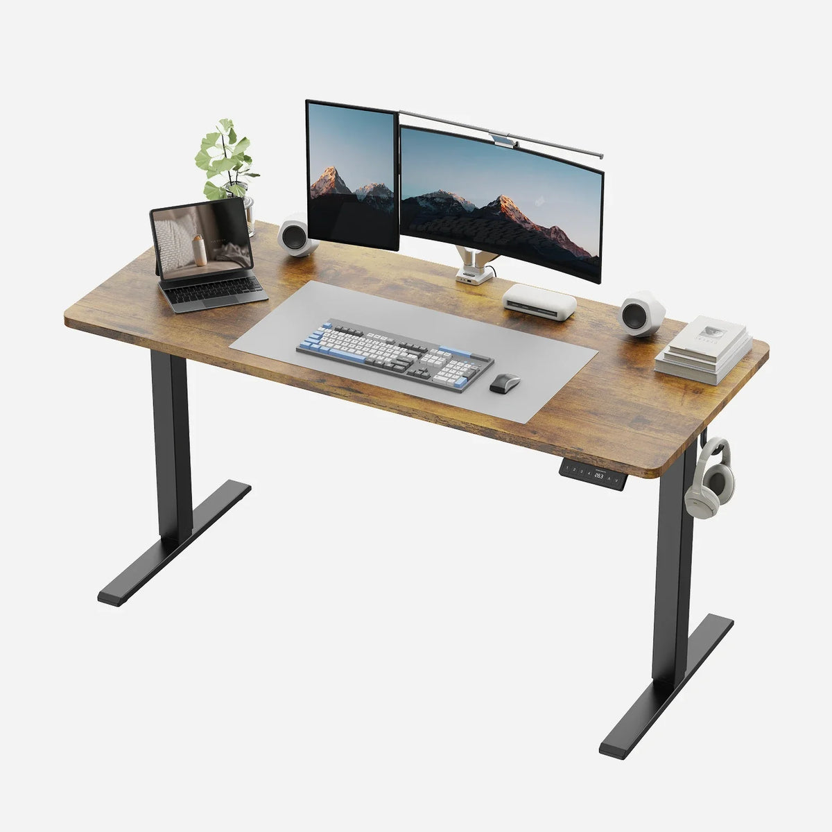 WalkingPad Two-Piece Tabletop Electric Standing Desk