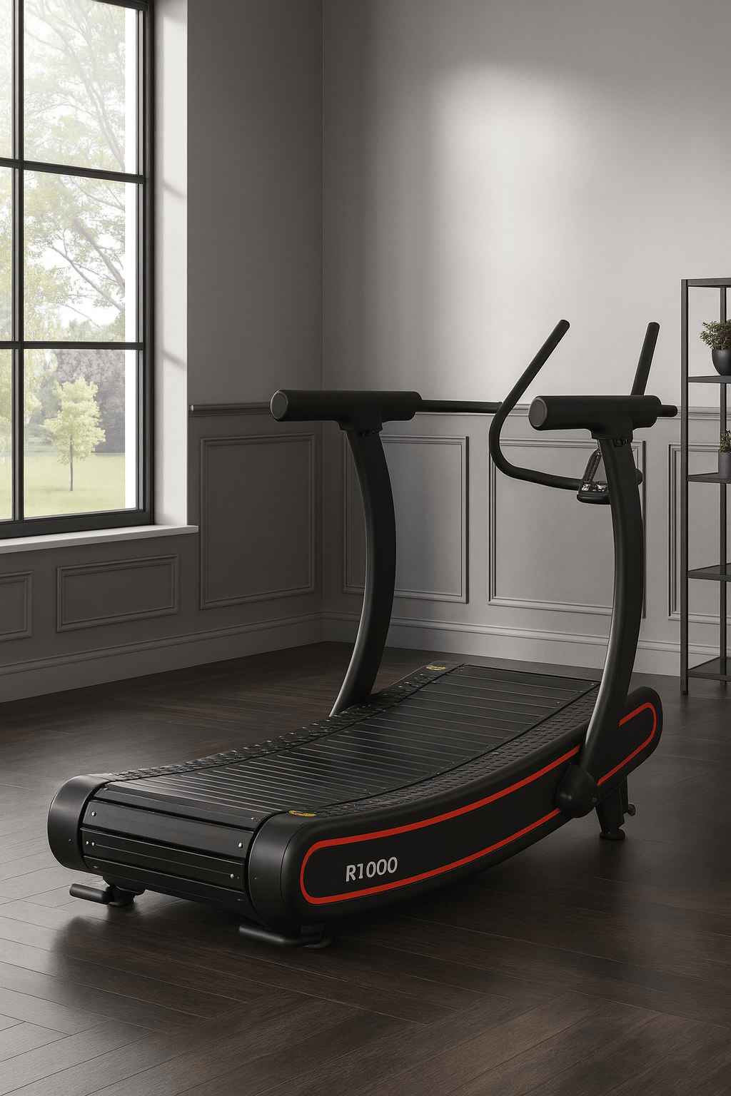 MedEq R1000 Curved Self-Powered Resistance Treadmill