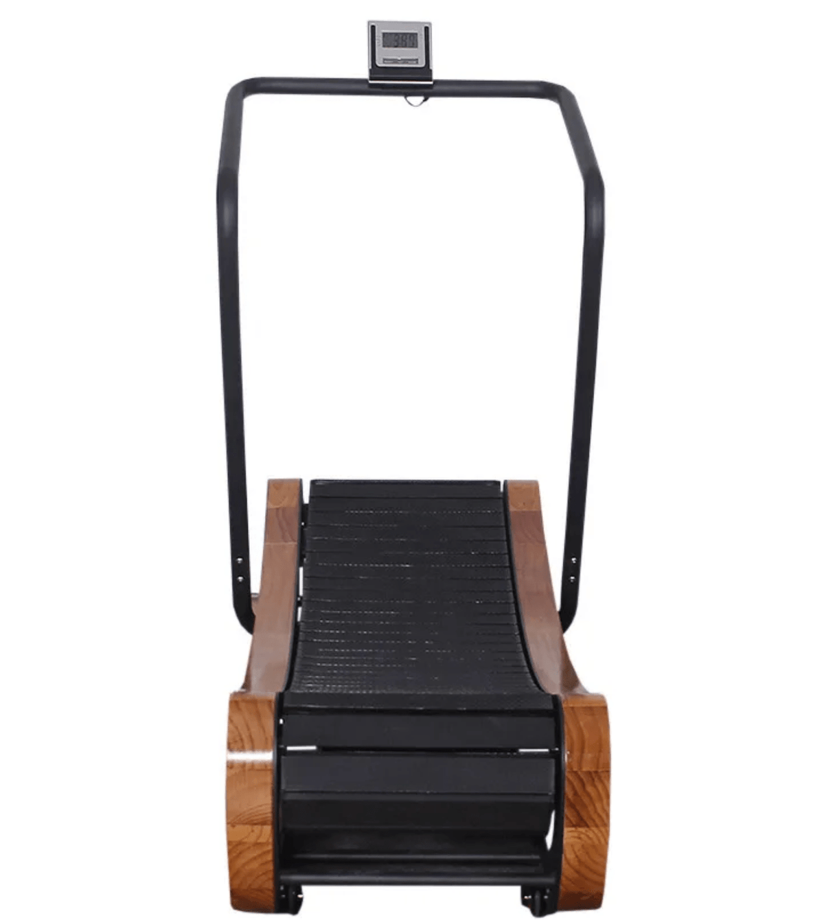 MedEq R2000 Solid Wood Curved Self-Powered Treadmill
