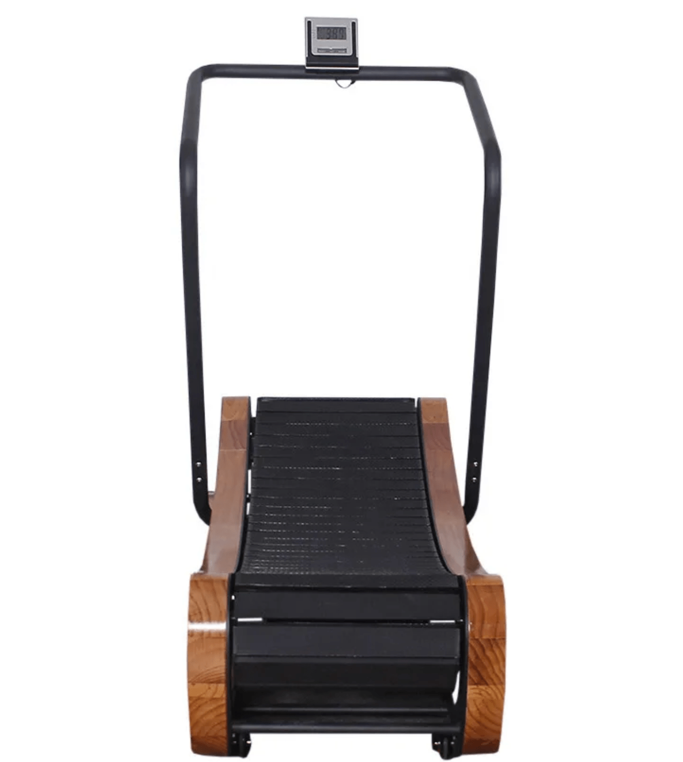MedEq R2000 Solid Wood Curved Self-Powered Treadmill