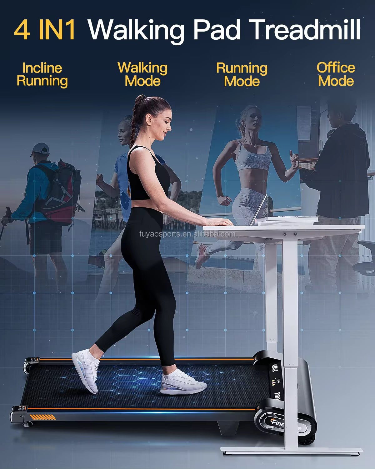 MedEq R500 Walking Pad Treadmill
